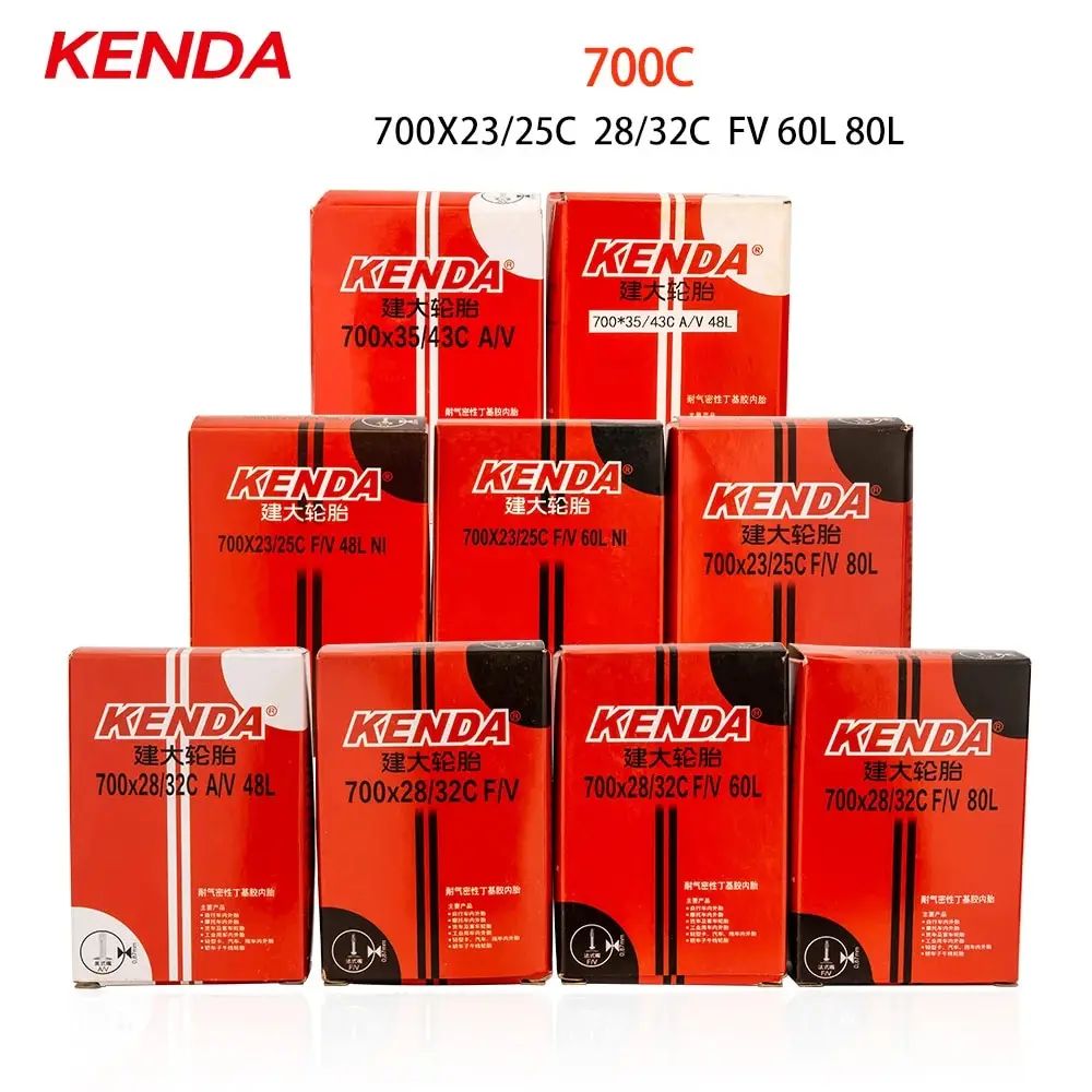 Inner Tube 700C - Câmaras de Ar KENDA para Bicicletas
