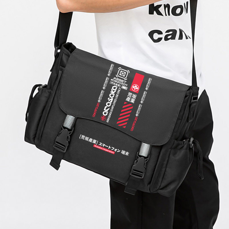 Cycling Commute Bag - Mochila de Ombro Único Anime Cyberpunk