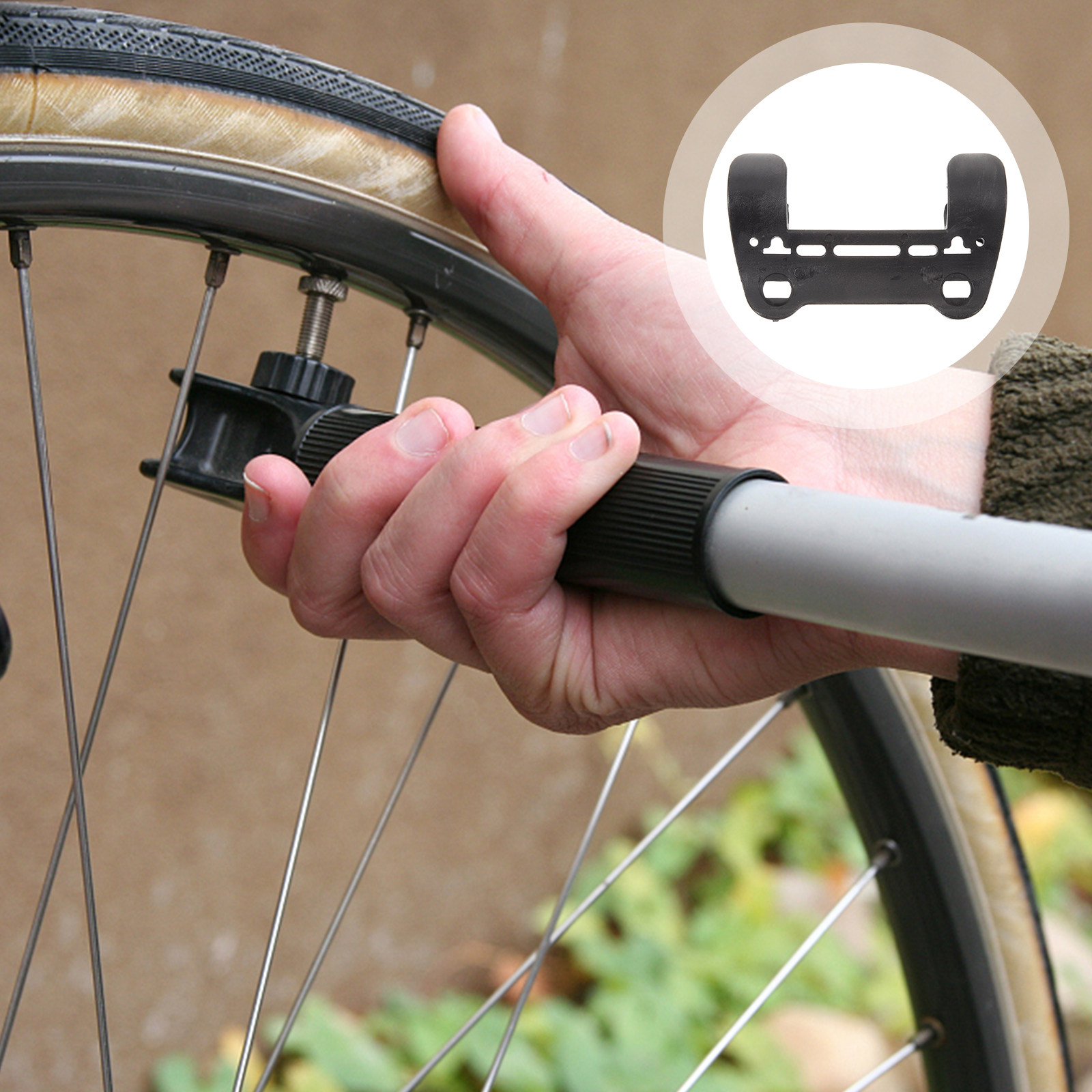 Bike Pump Frame Mount - Suporte Universal para Bomba de Ar