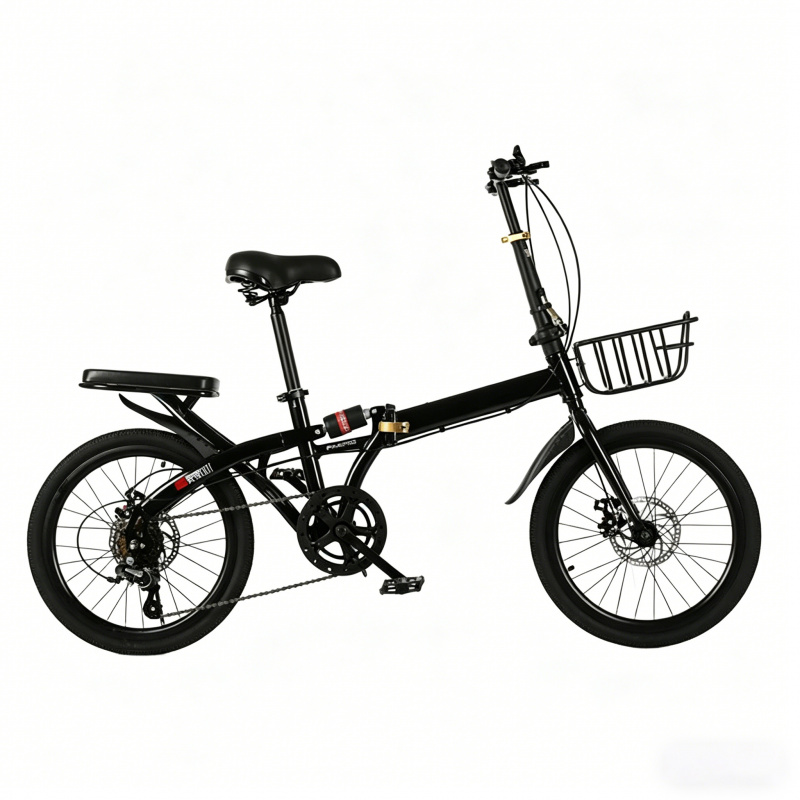 Commuter Biking - Bicicleta Dobrável de 20 Polegadas, 7