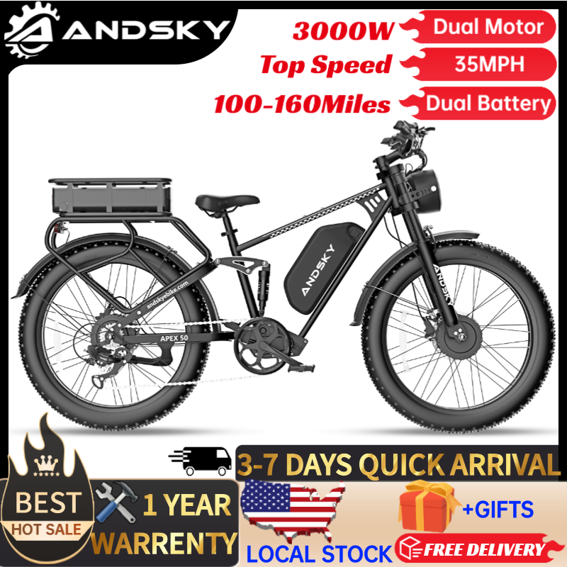 Bike Pump Frame Mount - Bicicleta Elétrica ANDSKY Apex50 AWD 3000W