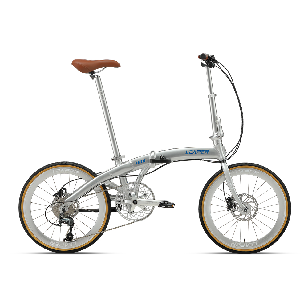 Commuter Biking - Bicicleta Dobrável de Alumínio com Freios