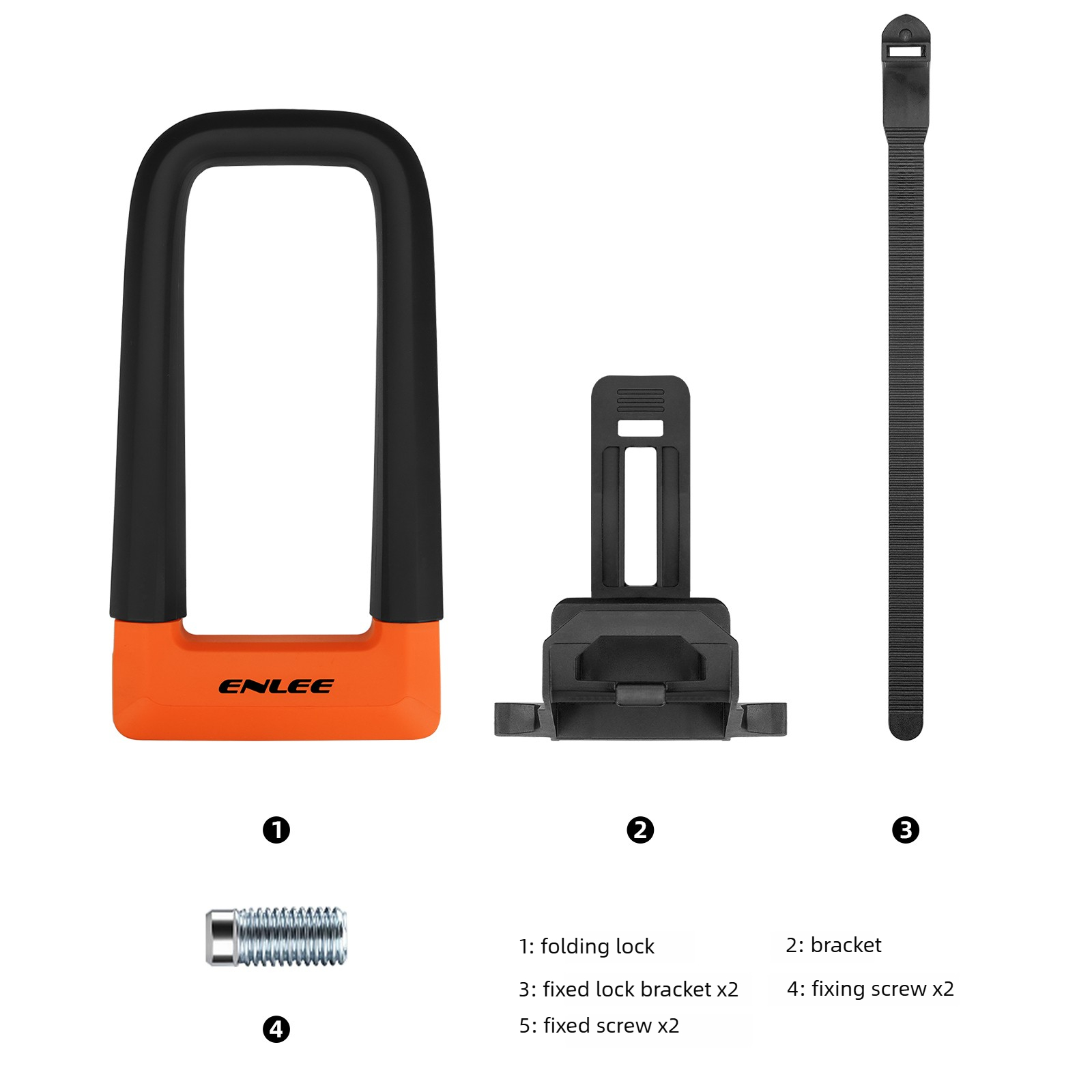 Cadeado U Antifurto ENLEE para - U Lock Heavy Duty avaliação e preço