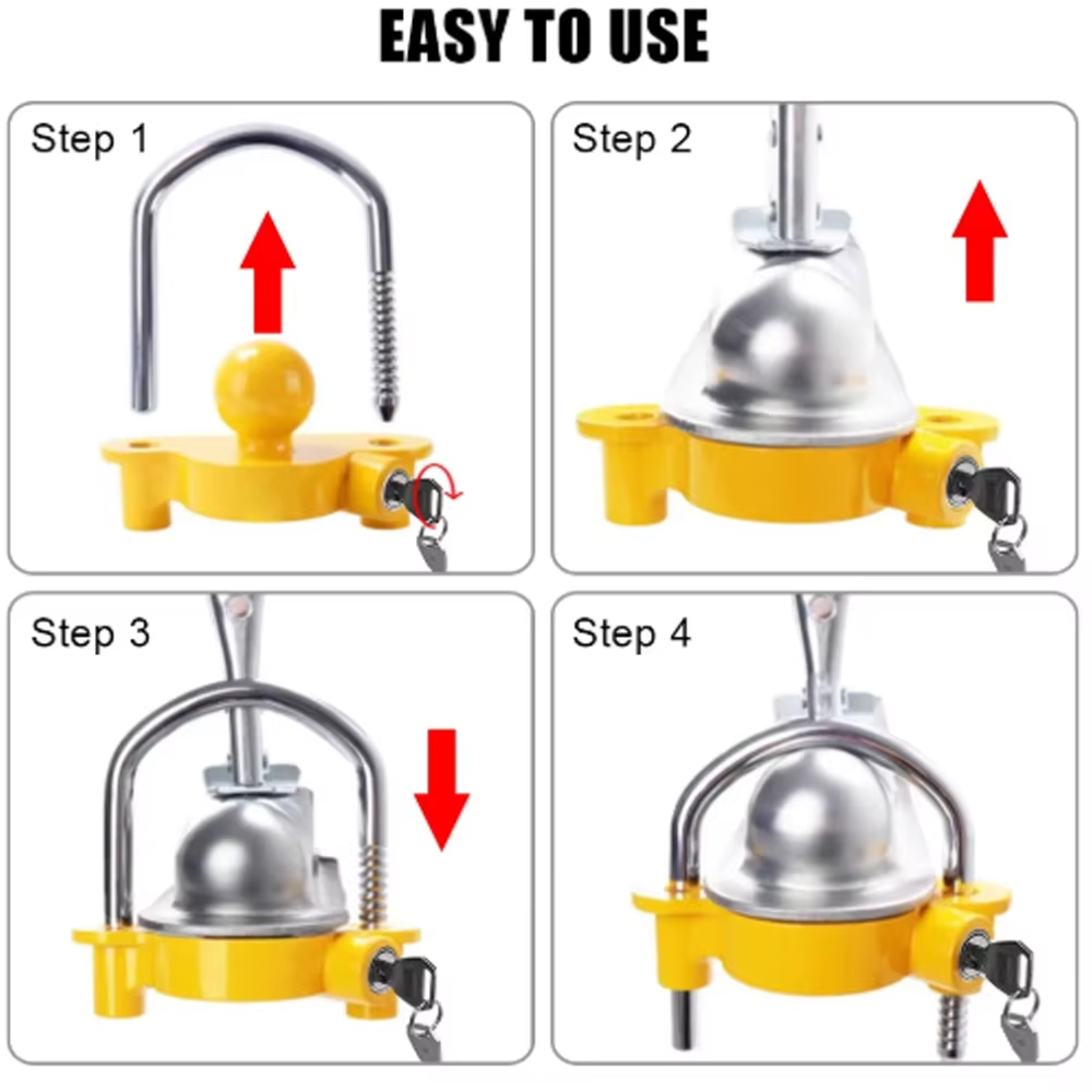 Trava de Engate para Reboque R - U Lock Heavy Duty avaliação e preço