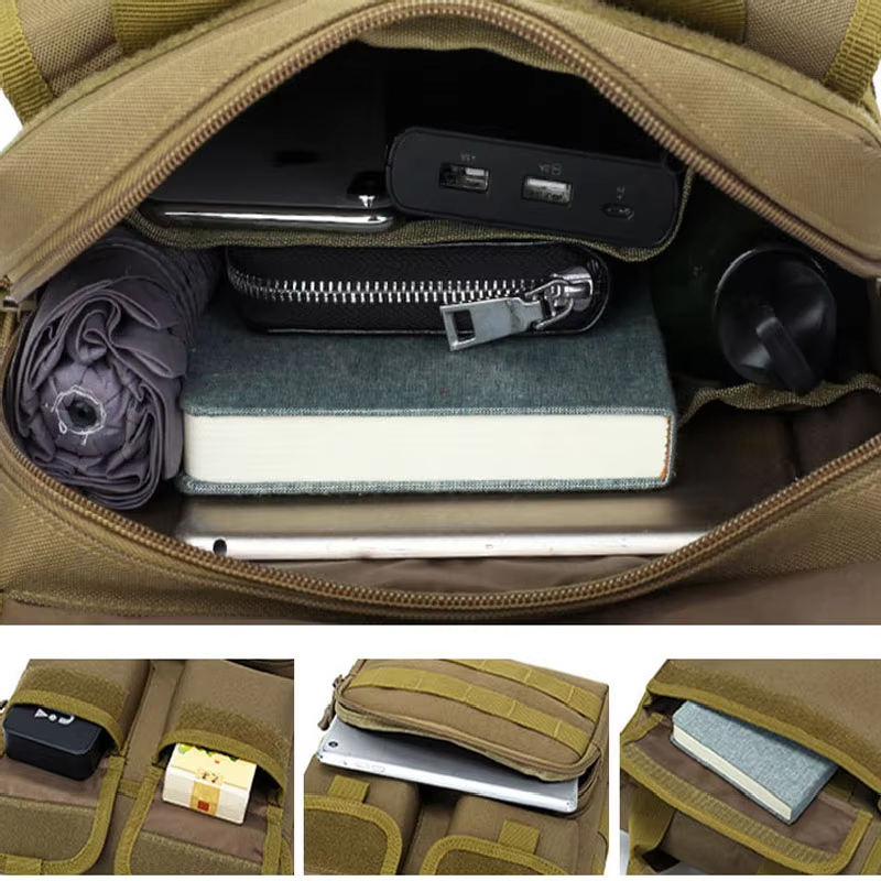Bolsa de ombro tática masculin - Cycling Commute Bag avaliação e preço