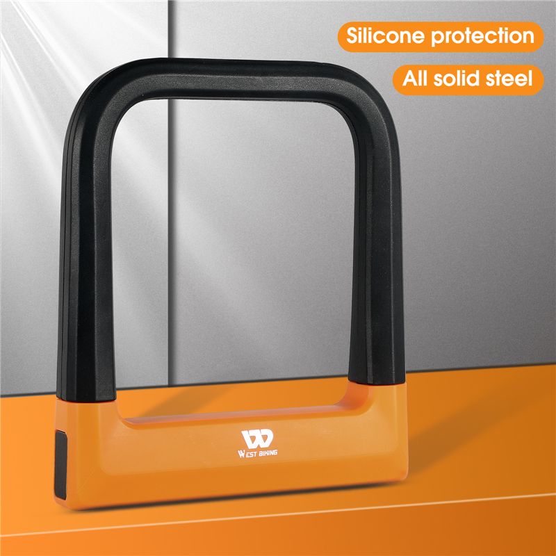 West Biking-Bicicleta U Bloque - U Lock Heavy Duty avaliação e preço