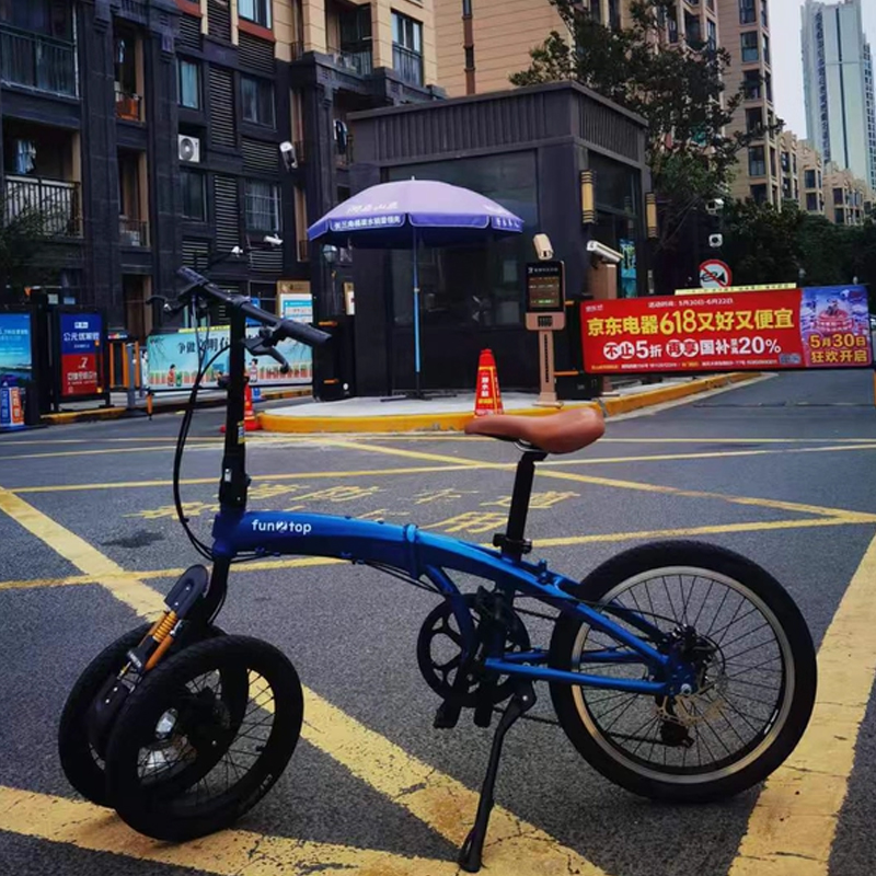 Bicicleta dobrável de roda dia - Commuter Biking avaliação e preço