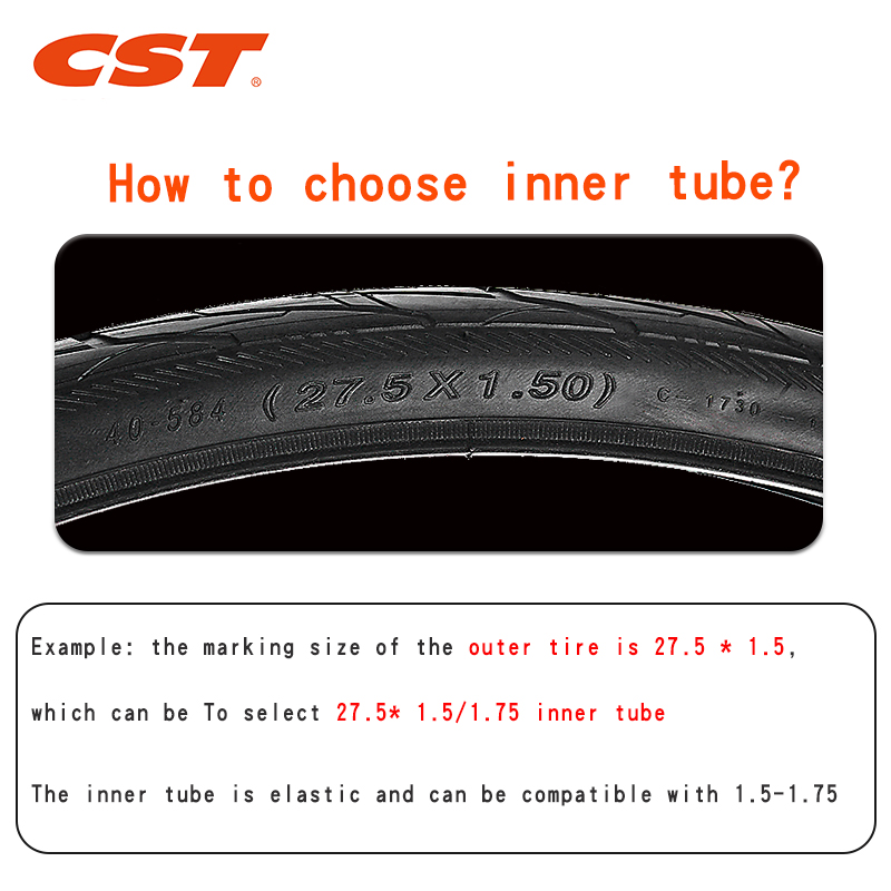 Tubos internos de bicicleta cs - Inner Tube 700C avaliação e preço