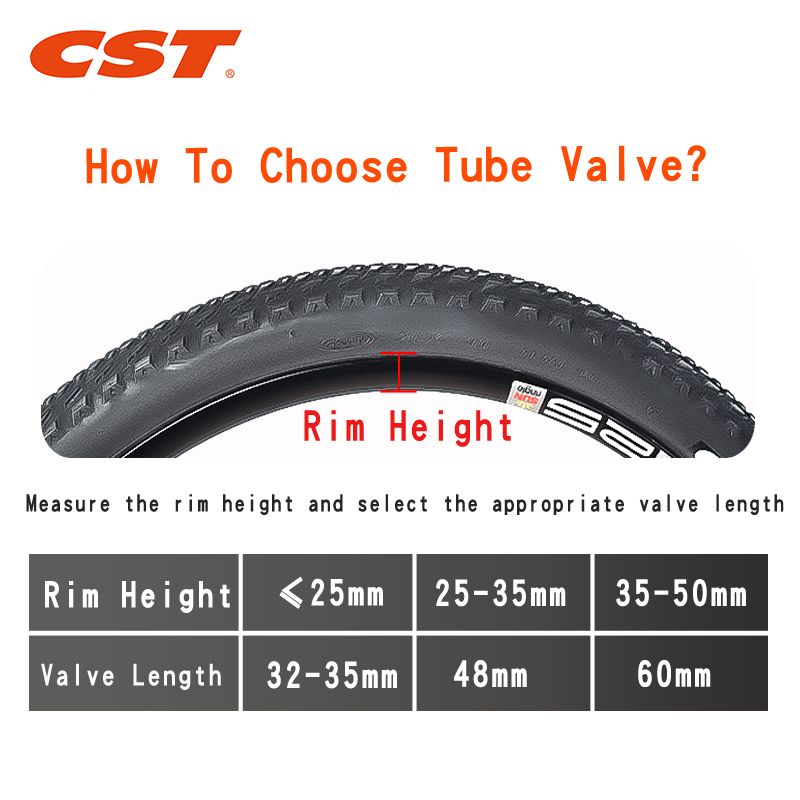 Tubos internos de bicicleta cs - Inner Tube 700C avaliação e preço