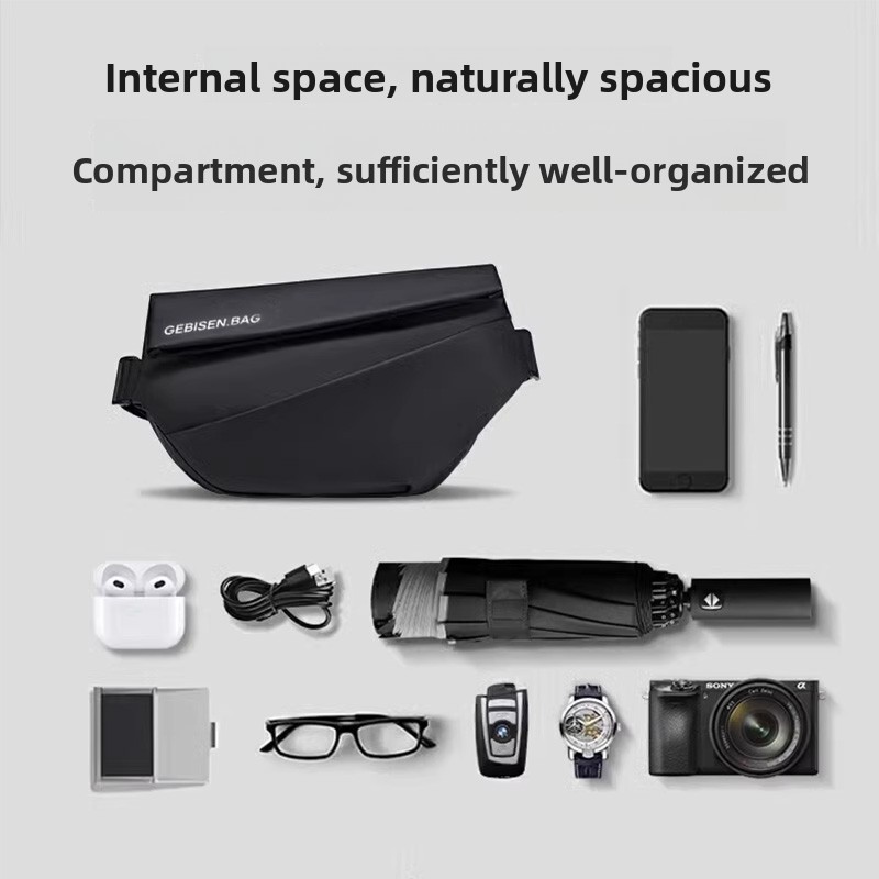 Bolsa transversal masculina co - Cycling Commute Bag avaliação e preço