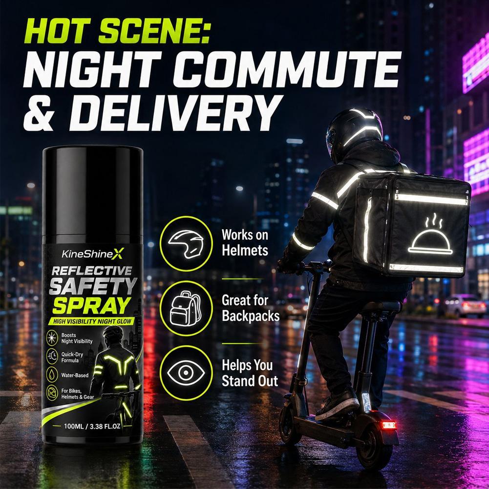 Spray Refletivo Noturno de Seg - Cycling Commute Clothes avaliação e preço